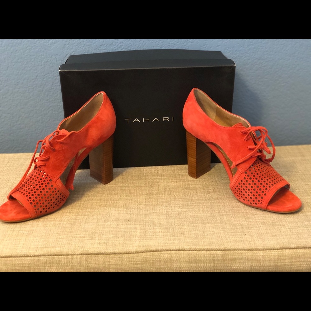 Coral heels